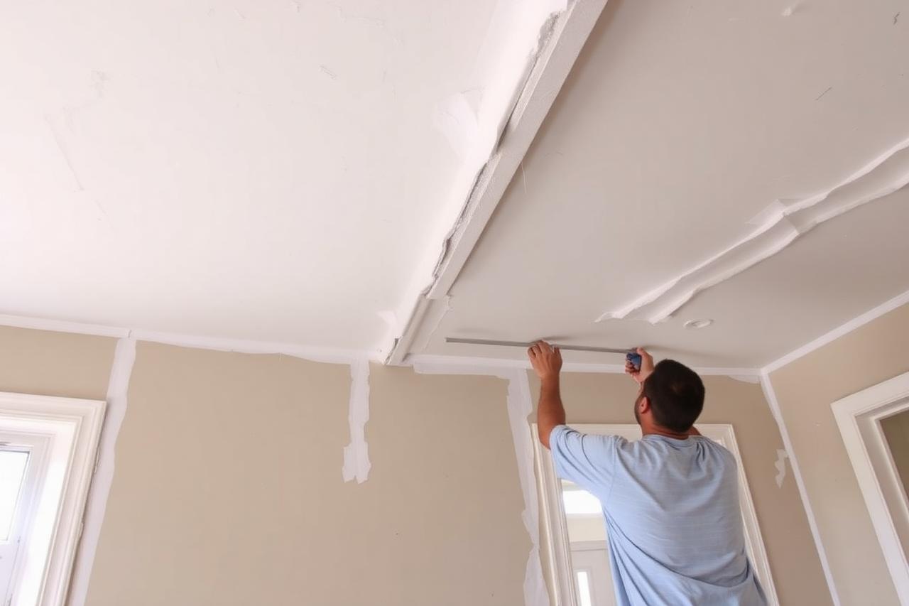 Drywall replacement project